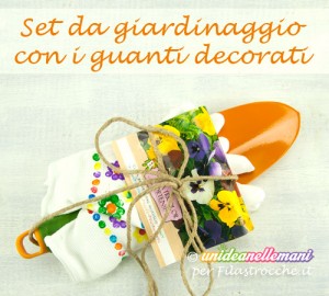 Lavoretto-Regalo per i Nonni: i guanti da giardinaggio decorati dai bambini