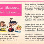 La filastrocca dell’abbonato