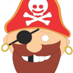 Maschera di Carnevale – Pirata