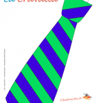 Idea Regalo Festa del Papà – Cravatta a righe blu e verdi