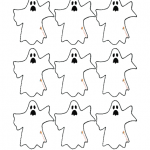 Decorazione di Halloween – Fantasmi piccoli