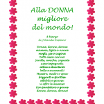 Idea Regalo Festa della Donna – Poesia in Cornice, Fiori rosa