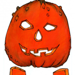 Maschera di Halloween – Zucca