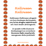 Idea Regalo per Halloween – Poesia in Cornice, “Halloween Halloween”