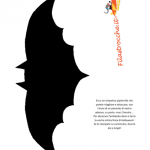 Decorazione di Halloween – Pipistrello grande