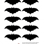 Decorazione di Halloween – Pipistrelli piccoli