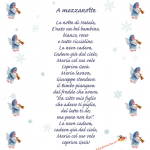 Idea Regalo per Natale – Poesia in Cornice, “A mezzanotte”