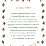 Idea Regalo per Natale – Poesia in Cornice, “Il dolce di Natale”