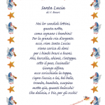 Idea Regalo per Santa Lucia – Poesia in Cornice, “Santa Lucia”, di V. Bosari