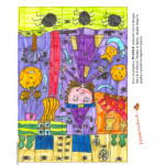 Gioco – Puzzle di Halloween, disegno di Federica