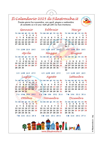 Calendario 2025