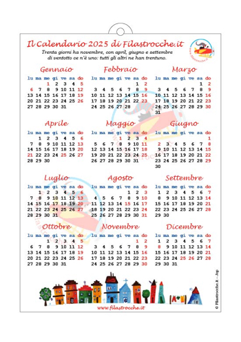 Calendario 2025